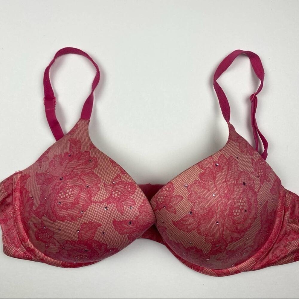 Victoria’s Secret Lined Demi Bra 34C #1546